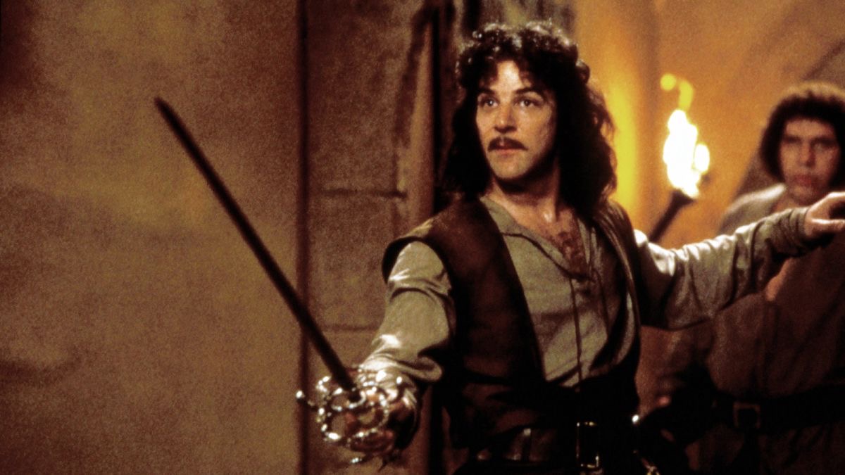 Inigo Montoya with sword
